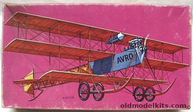Pyro 1/48 1911 Avro Triplane - ex-Inpact, P606-100 plastic model kit